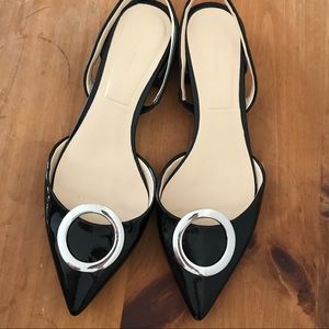 Zara Woman Black Flats